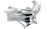Str8 stuur afdekkap zonder knipperlichten Yamaha Aerox / MBK Nitro chroom