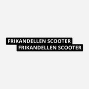 2x Frikandellen Scooter Kentekenhouderstickers – hoofdafbeelding van de set