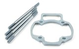 Cilinderophogingsplaat Polini 5mm M6x112mm bolts Piaggio
