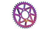 Achtertandwiel Yamaha DT 50 LC Portugal 38T - 420 Alu Neochrome