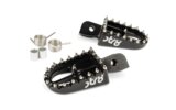 Voetsteunen Str8 MX Evo Beta RR 50 CNC zwart