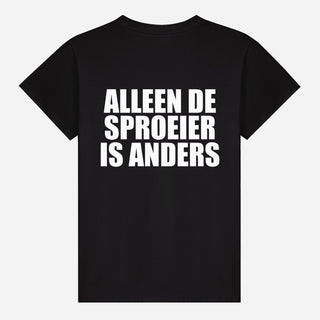 Alleen De Sproeier Is Anders T-shirt