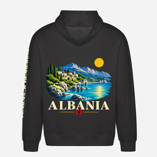 Albania Travel Hoodie – Mountain Lake Graphic