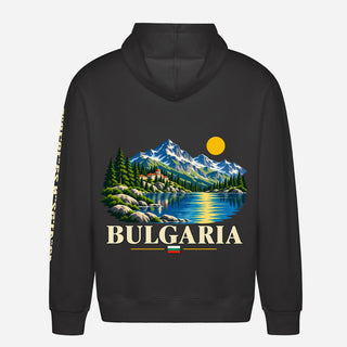 Bulgaria Travel Hoodie – Mountain Lake Graphic