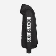 Blood Sweat And Gears Hoodie – detail van de bedrukking