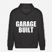 Garage Built Hoodie – achterkant met grote rugprint