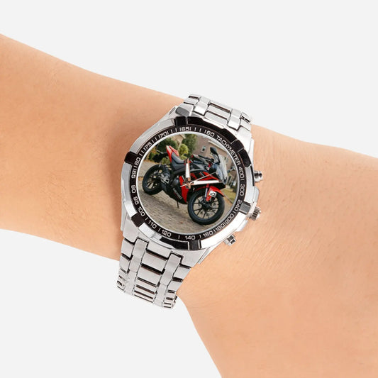 Custom horloge met jouw eigen voertuig catkissfish