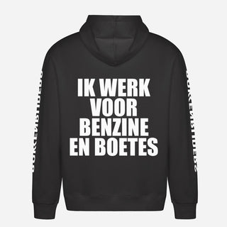 Ik Werk Voor Benzine En Boetes Hoodie