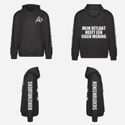 Mijn Uitlaat Heeft Een Eigen Mening Hoodie – overzicht van de hoodie