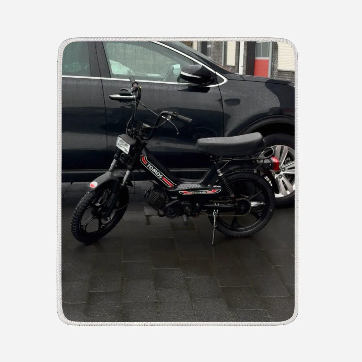 Custom muismat met je eigen voertuig catkissfish