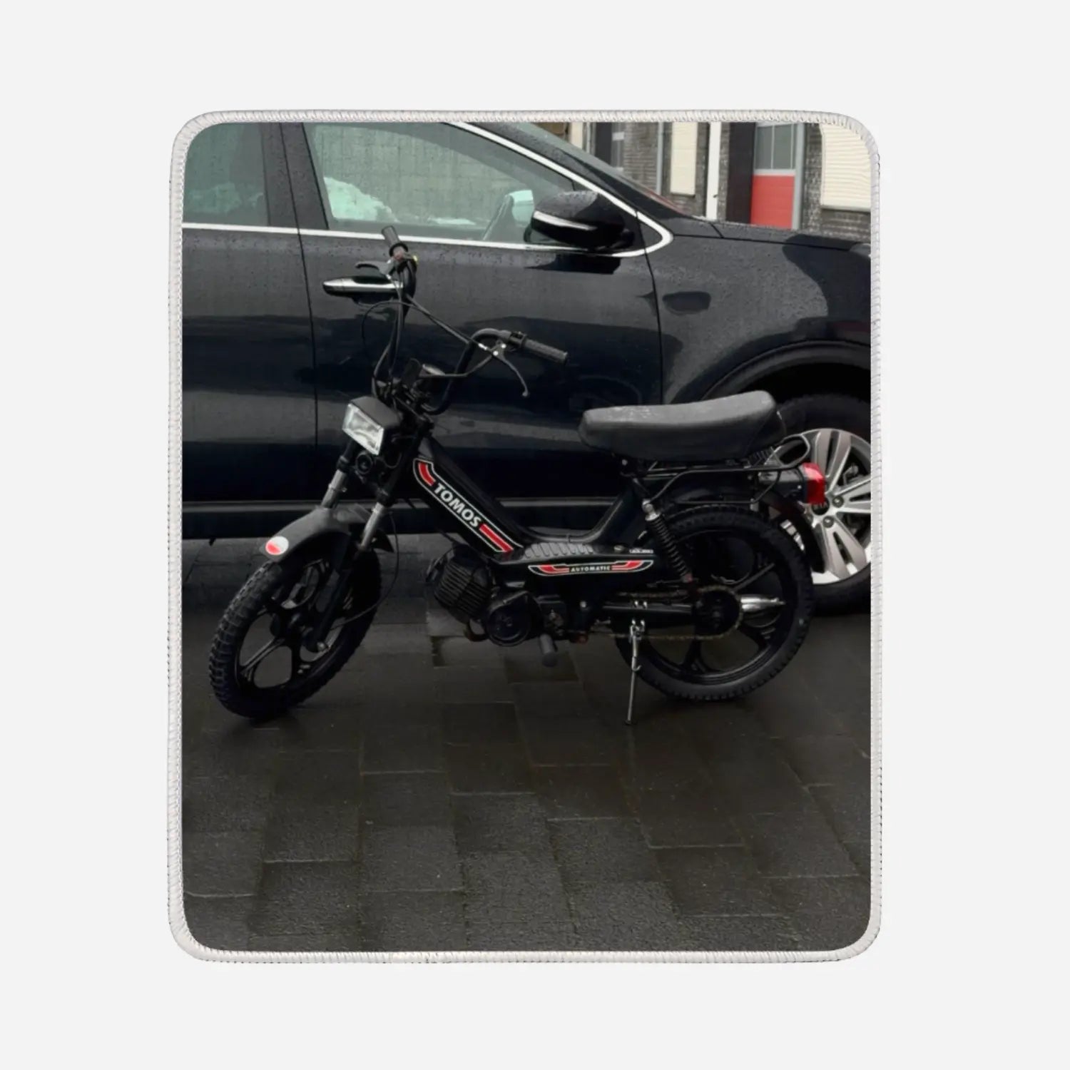 Custom muismat met je eigen voertuig catkissfish