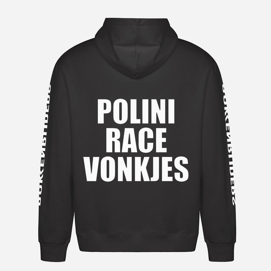 Polini Race Vonkjes Hoodie – achterkant met grote rugprint