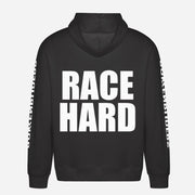 Race Hard Hoodie – achterkant met grote rugprint