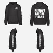 Remove Before Flight Hoodie – overzicht van de hoodie