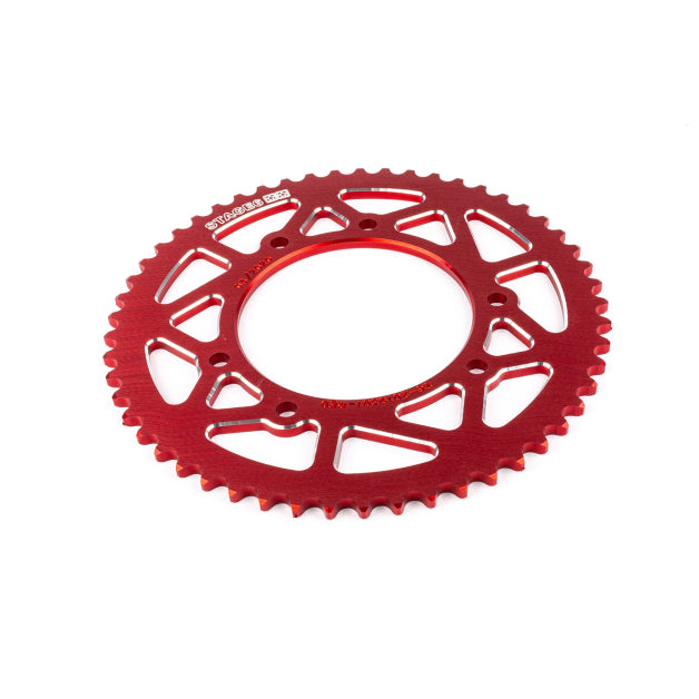 Stage6 CNC achtertandwiel 53T (420) rood – Derbi Senda – Stage6