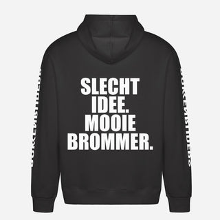 Slecht Idee. Mooie Brommer Hoodie