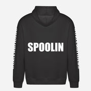 Spoolin Hoodie – achterkant met grote rugprint